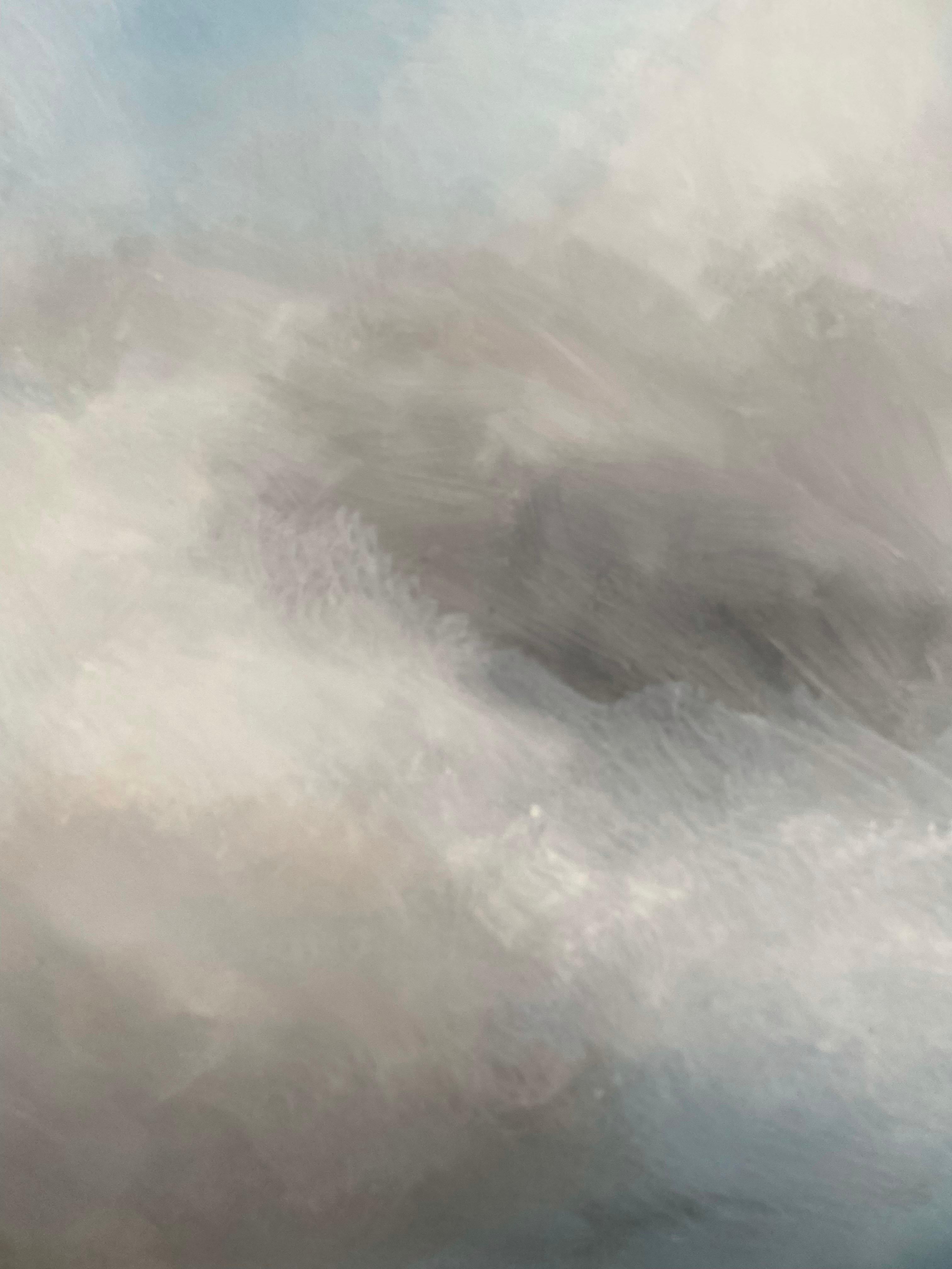 Oltremare 11 - Contemporain Painting par Barbara Nahmad