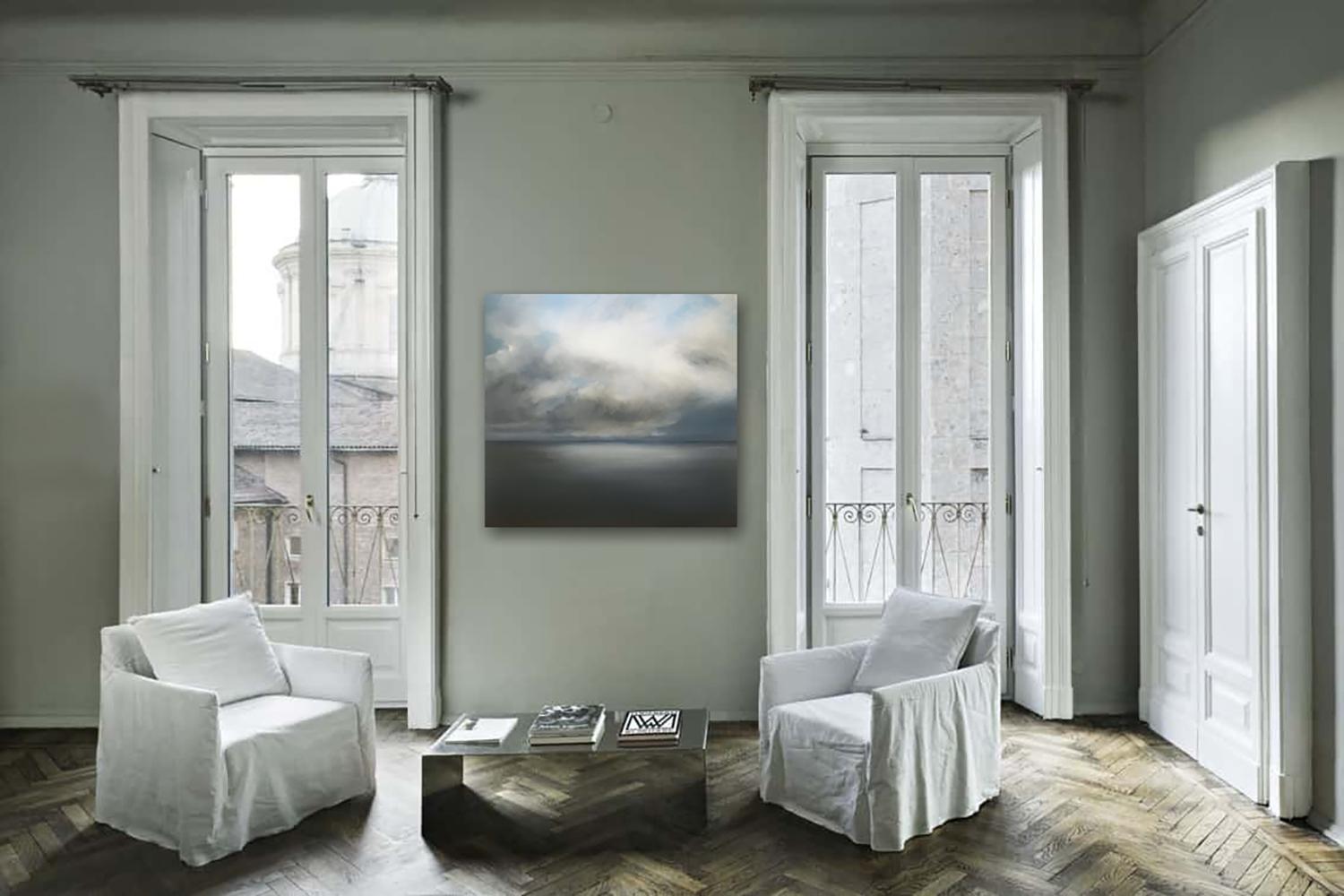 Je n'ai pas peur de la définir comme une peinture métaphysique, - dit Angelo Crespi - et justement dans le suffixe 