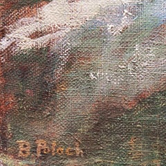 'Expressionist Seascape', San Francisco Bay Area Abstraction, Woman Artist, Oil