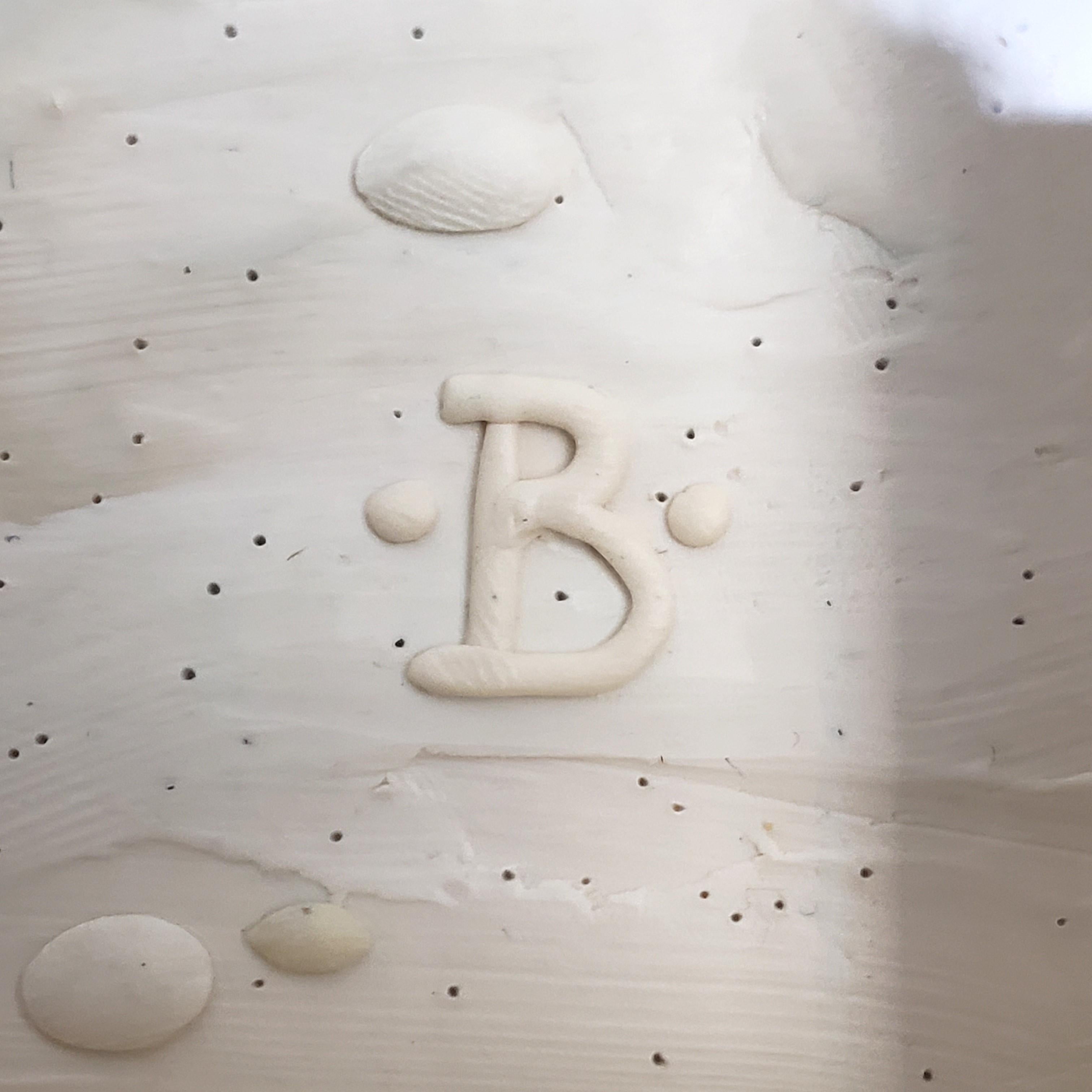 Barbara Reid Original Framed Clay Sculpture Titled: 