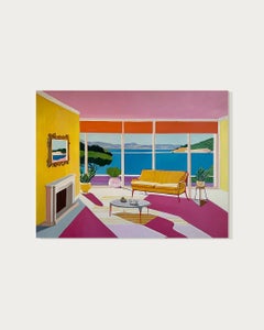 A  sea of calm of cozy - B.Schaumann Contemporary architectural Painting