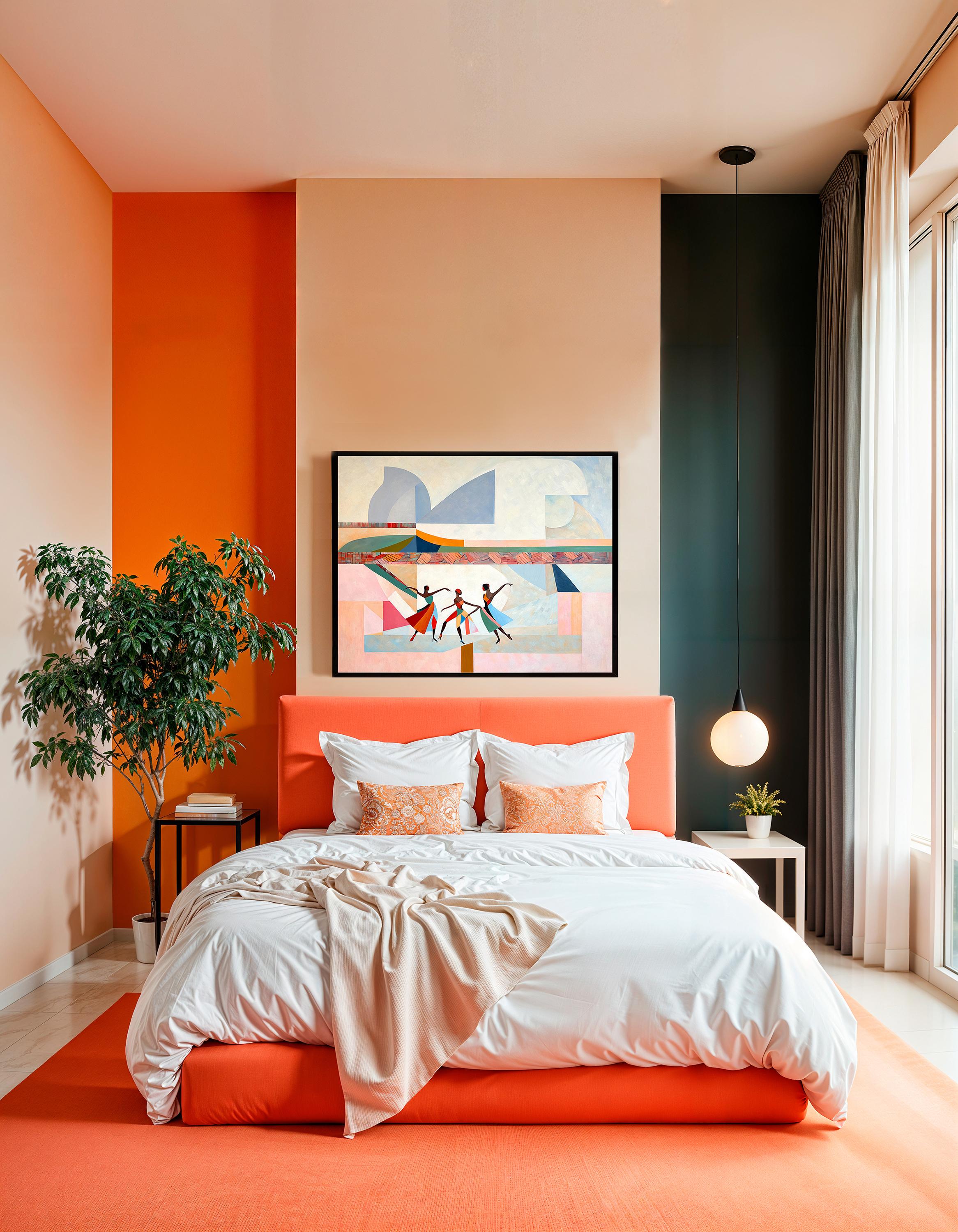 Barber Schaumann is a contemporary artist known for her vibrant, abstract interpretations of the female form. Her work combines bold colors with modern, geometric shapes, blending elements of cubism and abstraction. Schaumann's pieces celebrate the