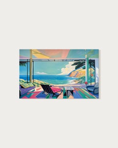 Between the waves and your arms - B.Schaumann Contemporary interior Painting
