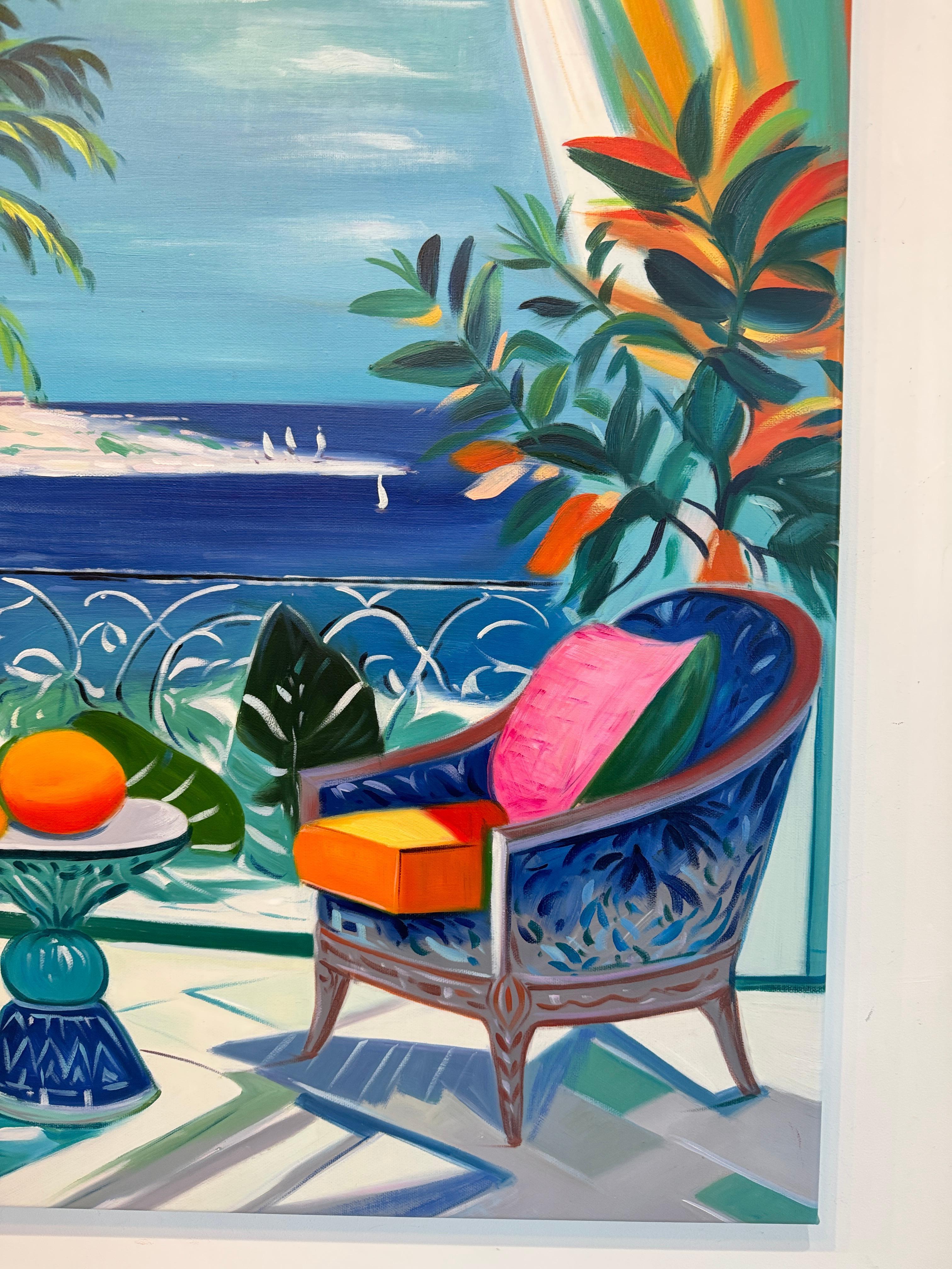 Barber Schaumann ist eine zeitgenössische Künstlerin, die für ihre lebendigen, abstrakten Interpretationen der weiblichen Form bekannt ist. In ihren Werken kombiniert sie kräftige Farben mit modernen, geometrischen Formen und vermischt Elemente des