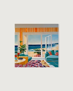 Dreams from the shoreline - B.Schaumann Contemporary architectural Painting