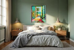 Dreams in the Ocean Breeze - B.Schaumann Contemporary interior Painting