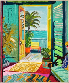 Dreams in the Ocean Breeze - B.Schaumann Contemporary interior Painting