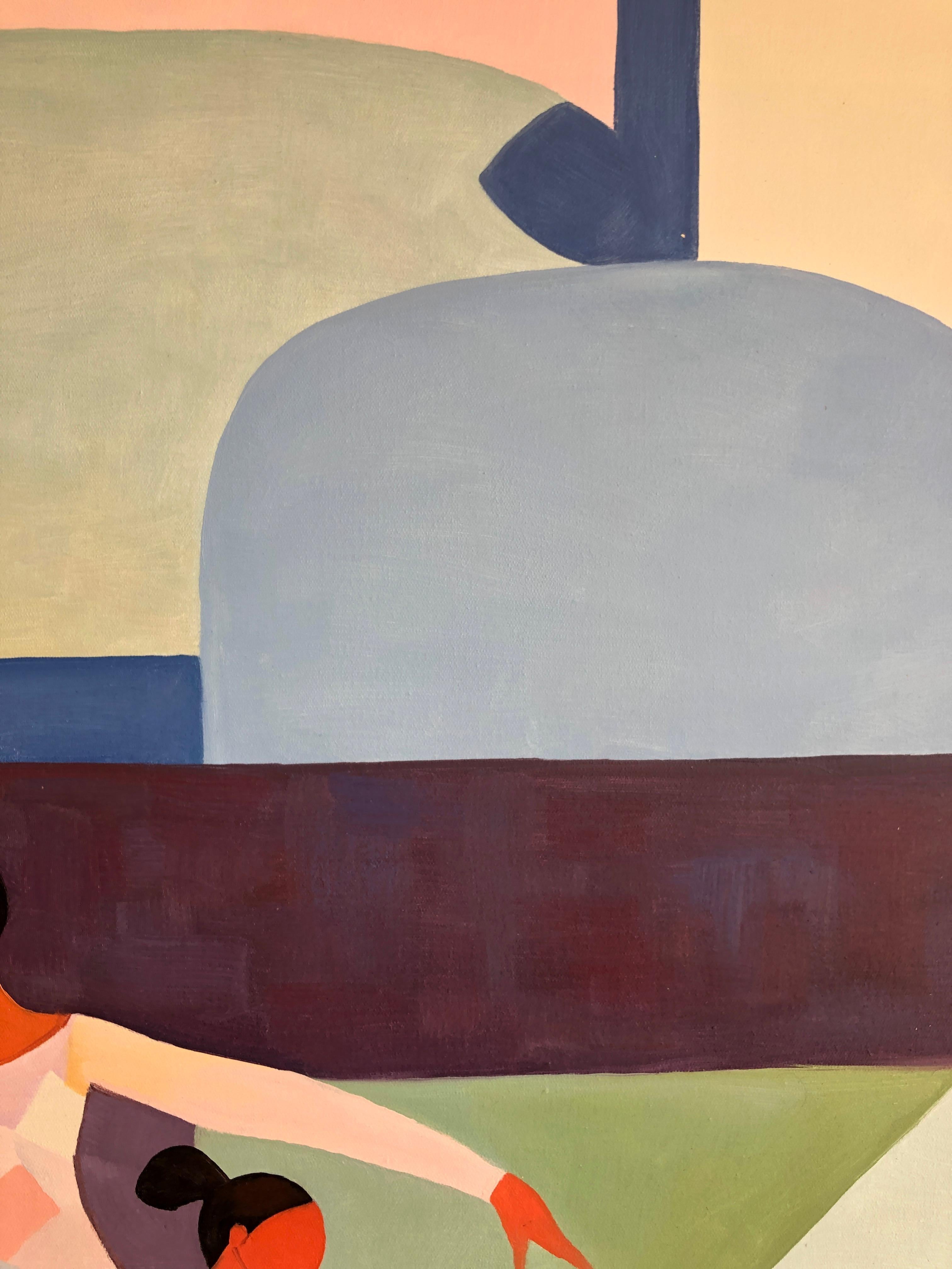 Ogni passo si intreccia con l'altro - B.Schaumann - Danzatori contemporanei - Pittura in vendita 8