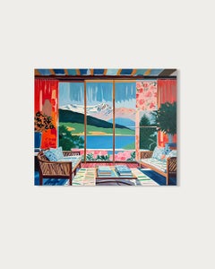 Held by the light - B.Schaumann Contemporary interior architectural Painting