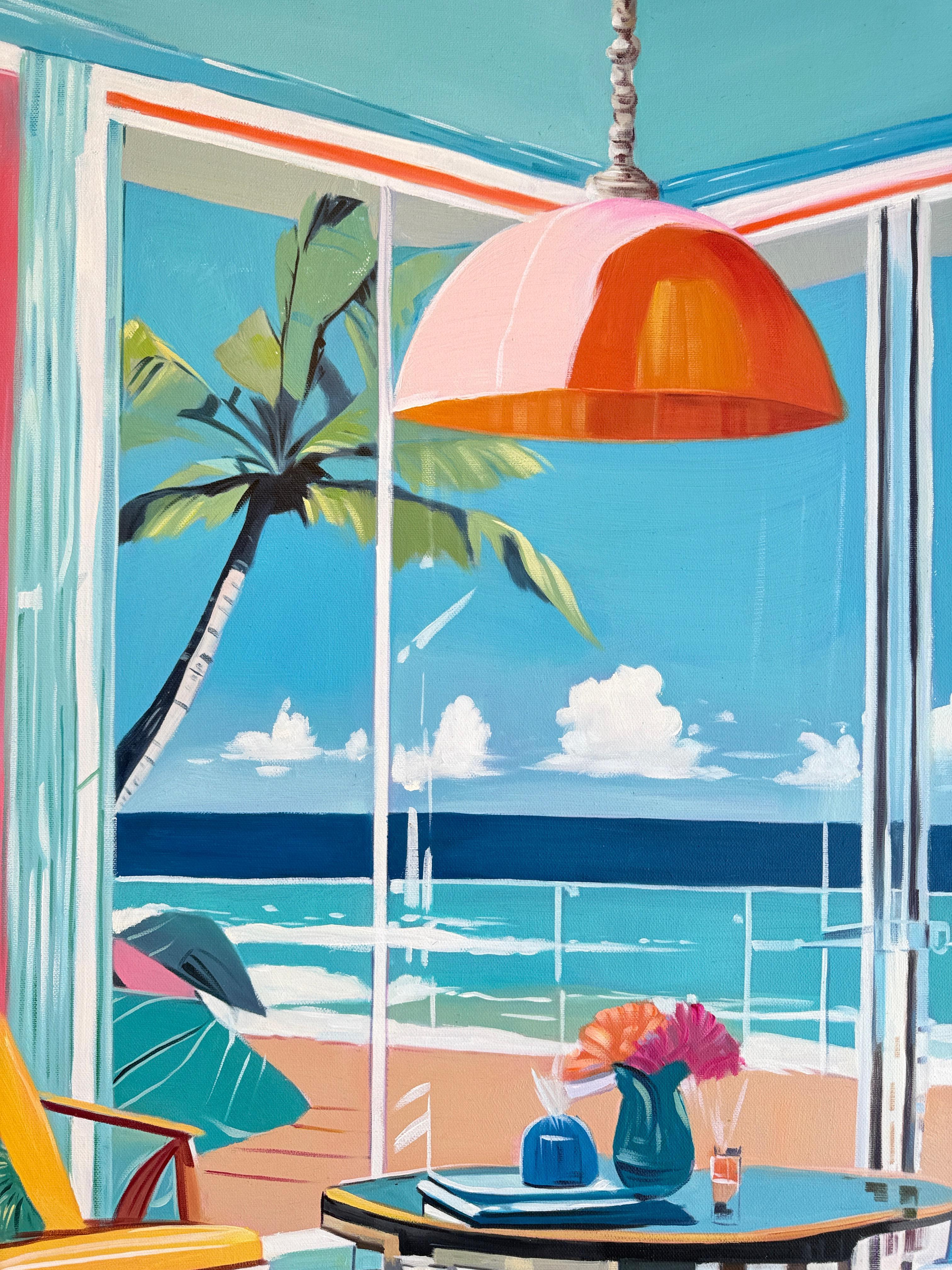 Moments with You Carried by the Ocean B.Schaumann- Zeitgenössische Urlaubsmalerei im Angebot 5