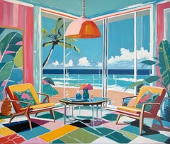 Moments with You Carried by the Ocean B.Schaumann- Zeitgenössische Urlaubsmalerei
