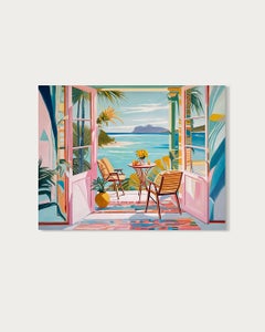 Salt between two hearts - B.Schaumann Contemporary architectural Painting