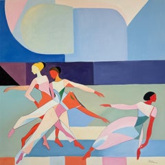 Steps toward your heart  - B.Schaumann - Contemporary Dancers Painting