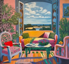Sunlit and almost home- B.Schaumann Contemporary interior architectural Painting