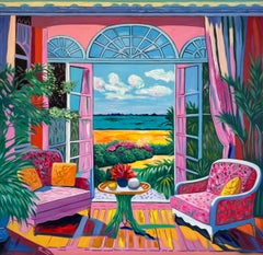 The air between us moved like - B.Schaumann Contemporary architectural Painting