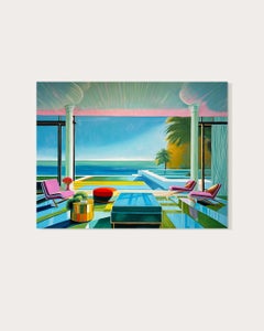 El horizonte se siente como en casa - B.Schaumann Pintura arquitectónica contemporánea
