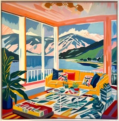 Las montañas en las que soñamos - B.Schaumann Pintura arquitectónica contemporánea