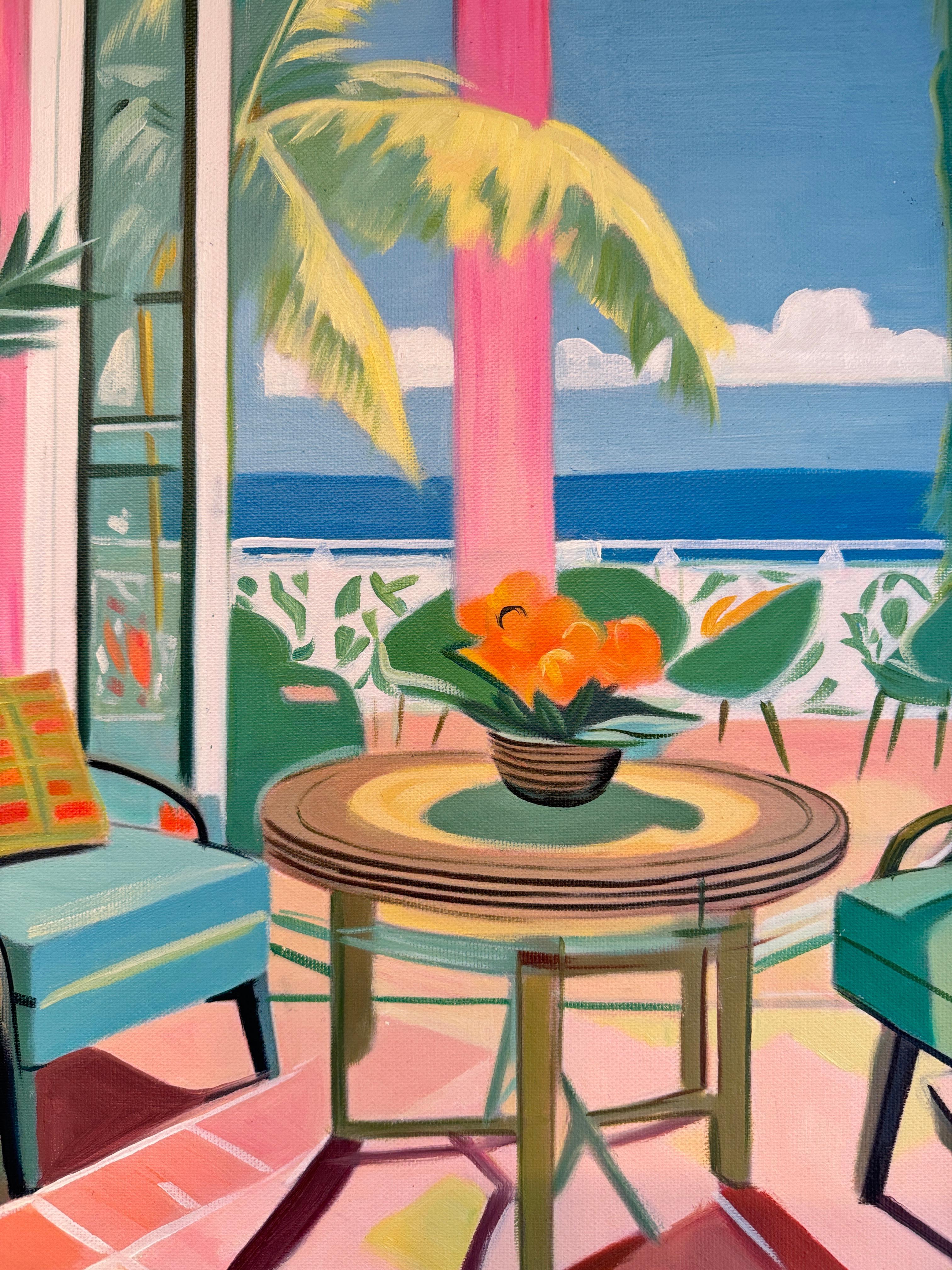 The Rhythm of Slow Days  B.Schaumann Contemporary architectural Painting im Angebot 4