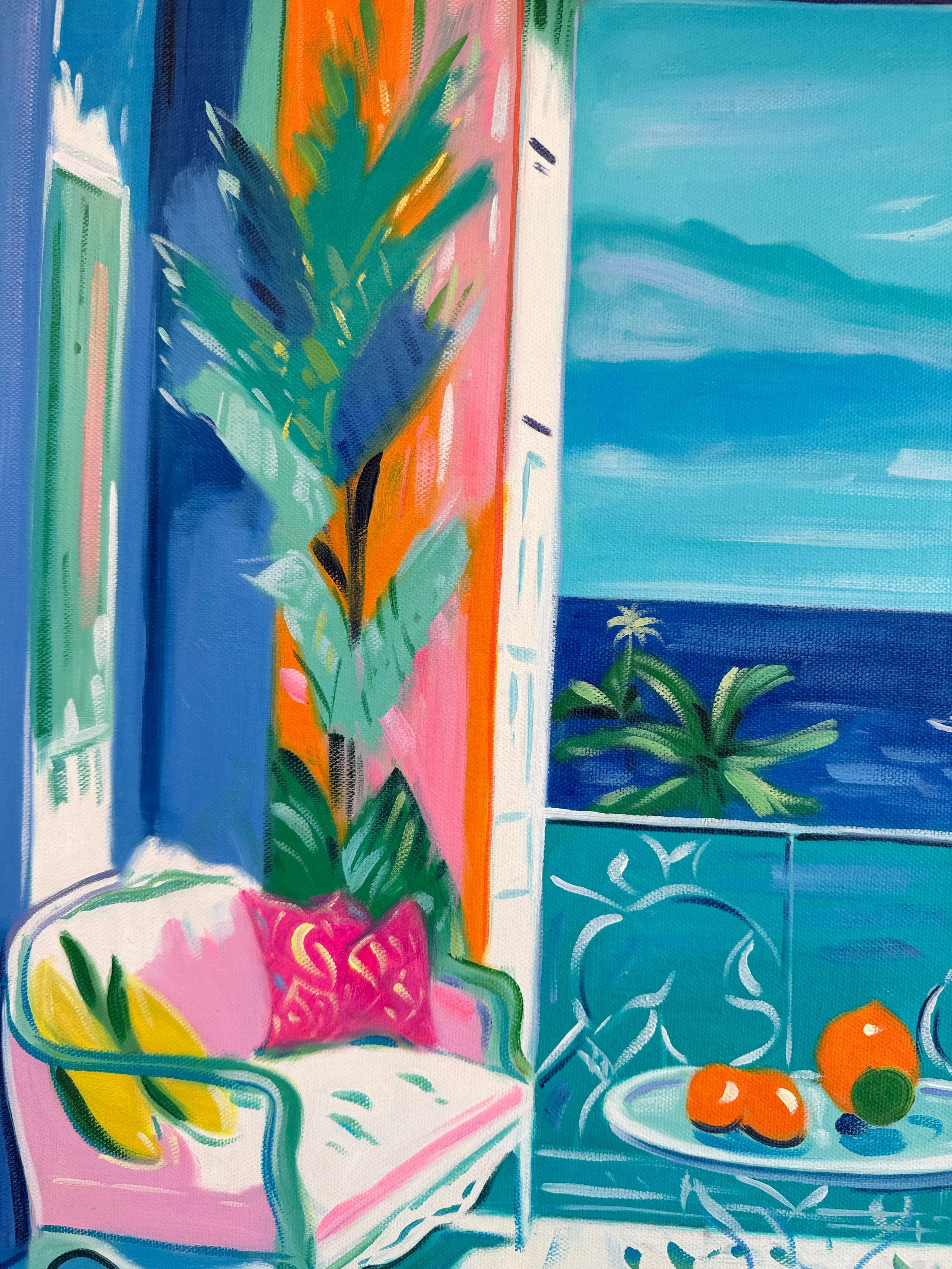 The shadow of our summer dance B.Schaumann Contemporary architectural Painting im Angebot 5