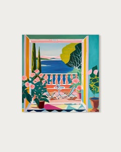 Wenn die Brise dich trägt - B.Schaumann - Zeitgenössische Ölmalerei für Innenräume