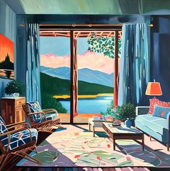 Wo der Himmel ein Zuhause findet - B.Schaumann - Zeitgenössische Architekturmalerei