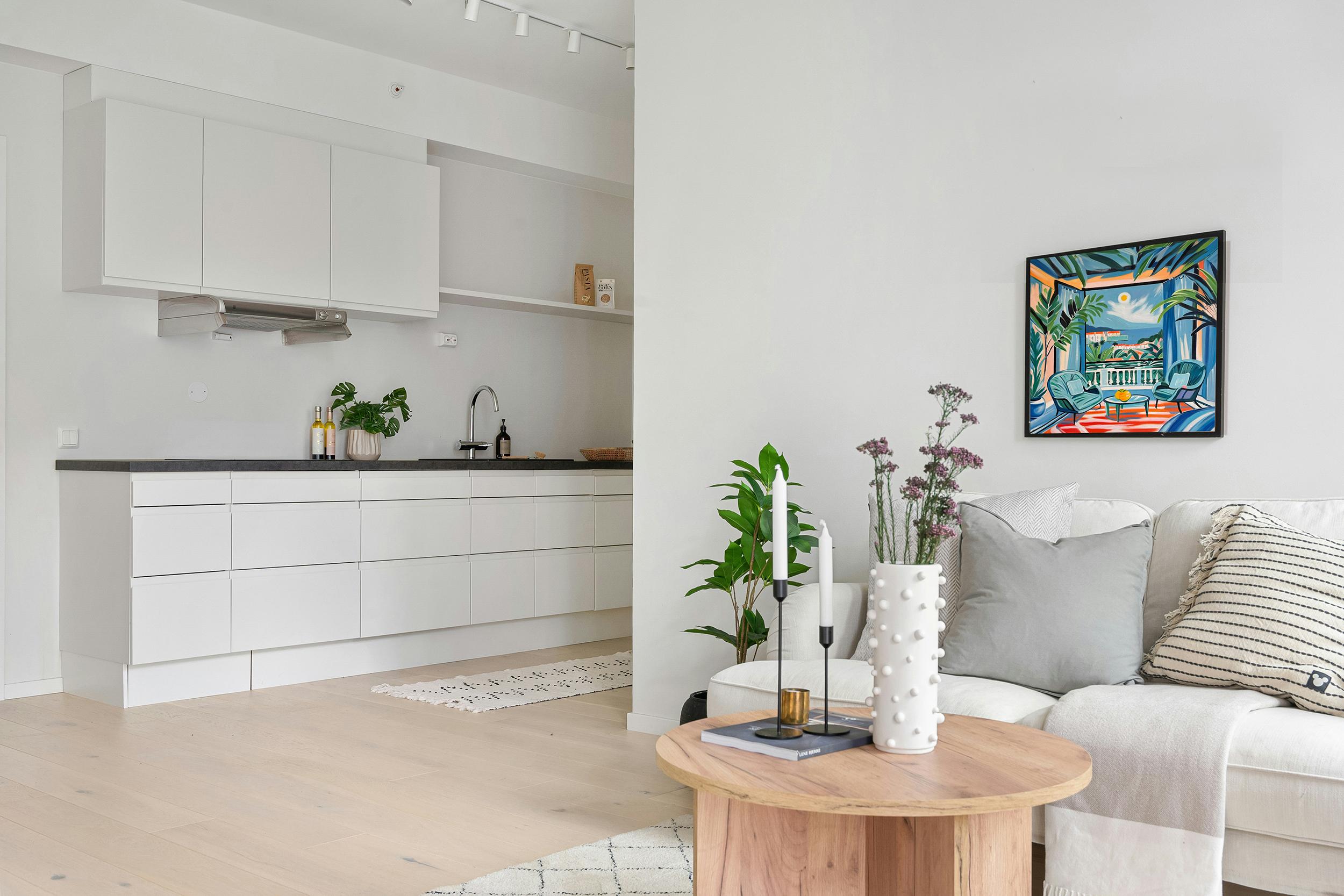 Where the horizon moved with us B.Schaumann Contemporary architectural Painting im Angebot 6