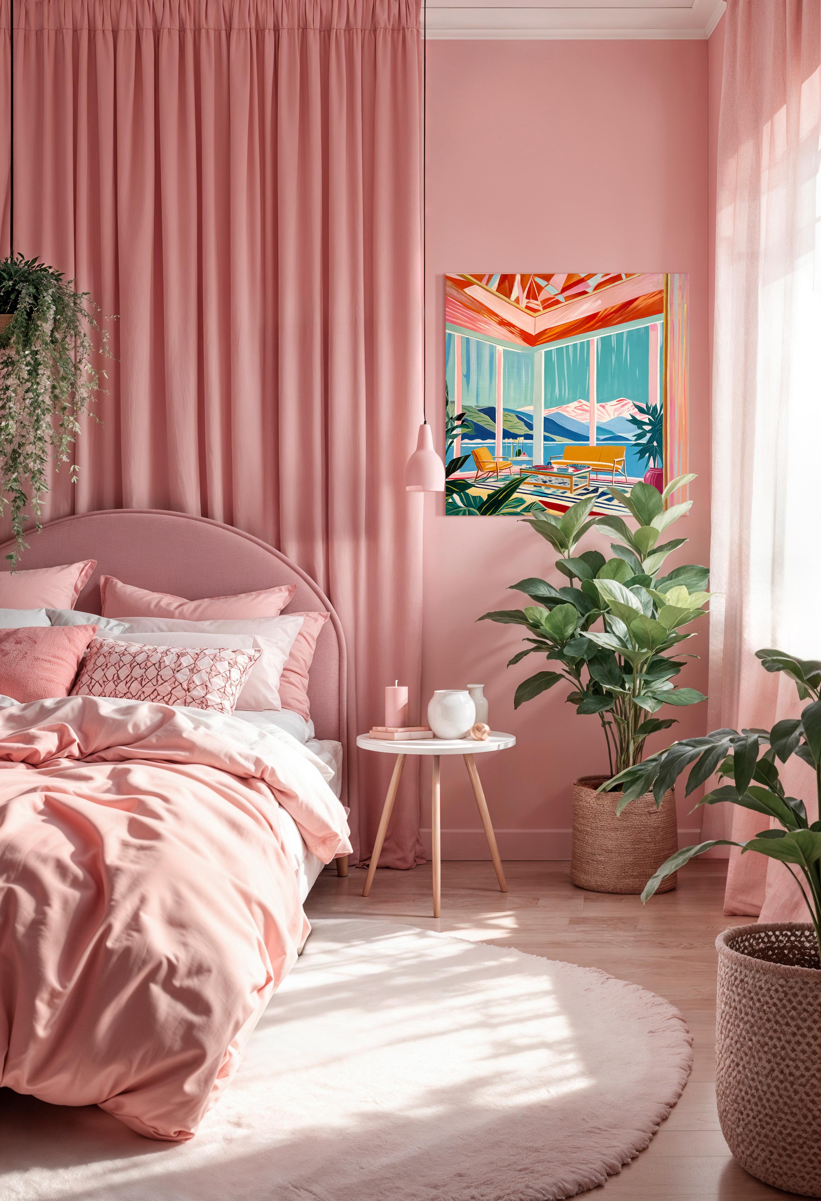 Barber Schaumann is a contemporary artist known for her vibrant, abstract interpretations of the female form. Her work combines bold colors with modern, geometric shapes, blending elements of cubism and abstraction. Schaumann's pieces celebrate the