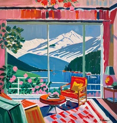 Where the shadow dances softly - B.Schaumann Contemporary architectural Painting