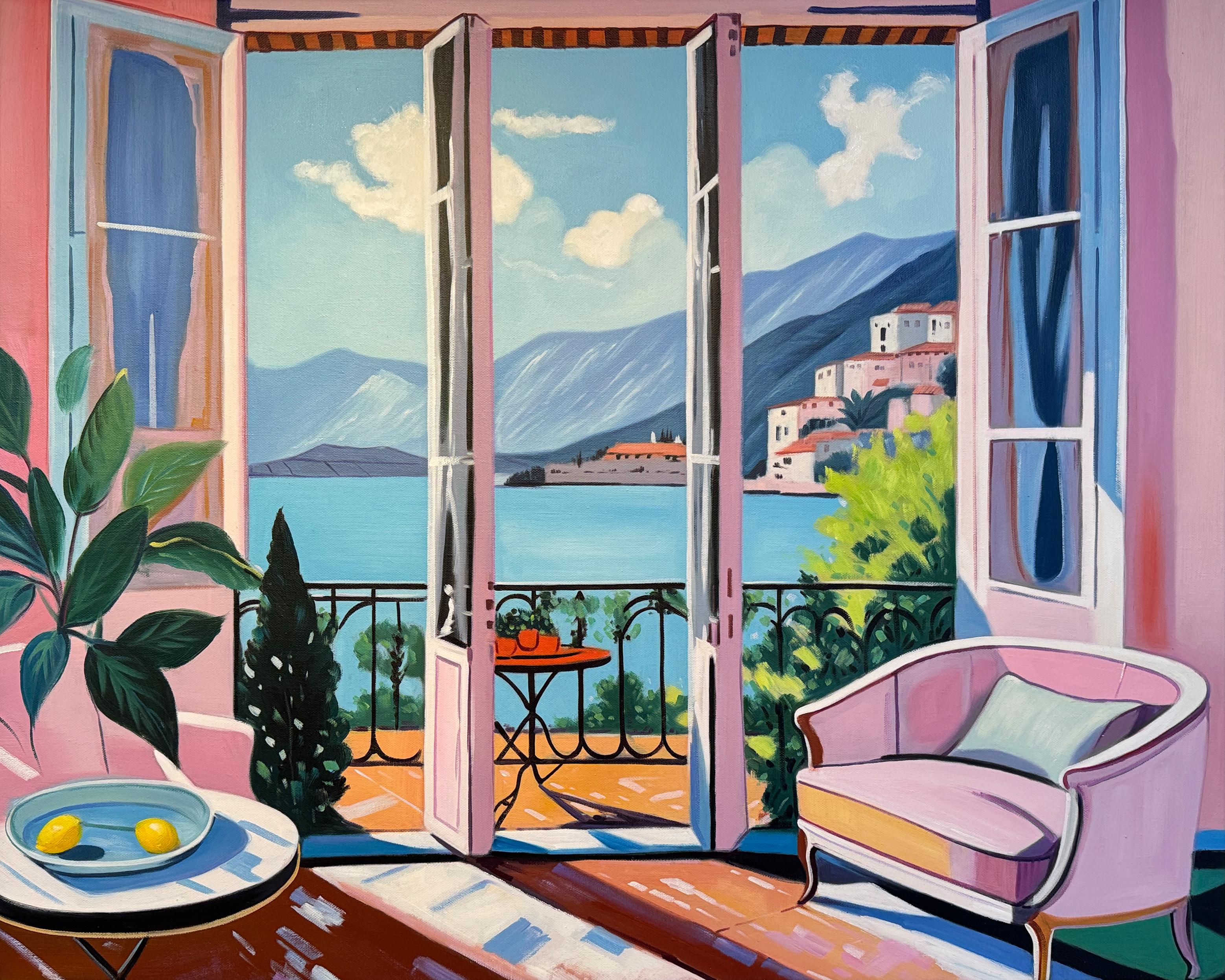 You moved like a slow summer - B.Schaumann Contemporary architectural Painting