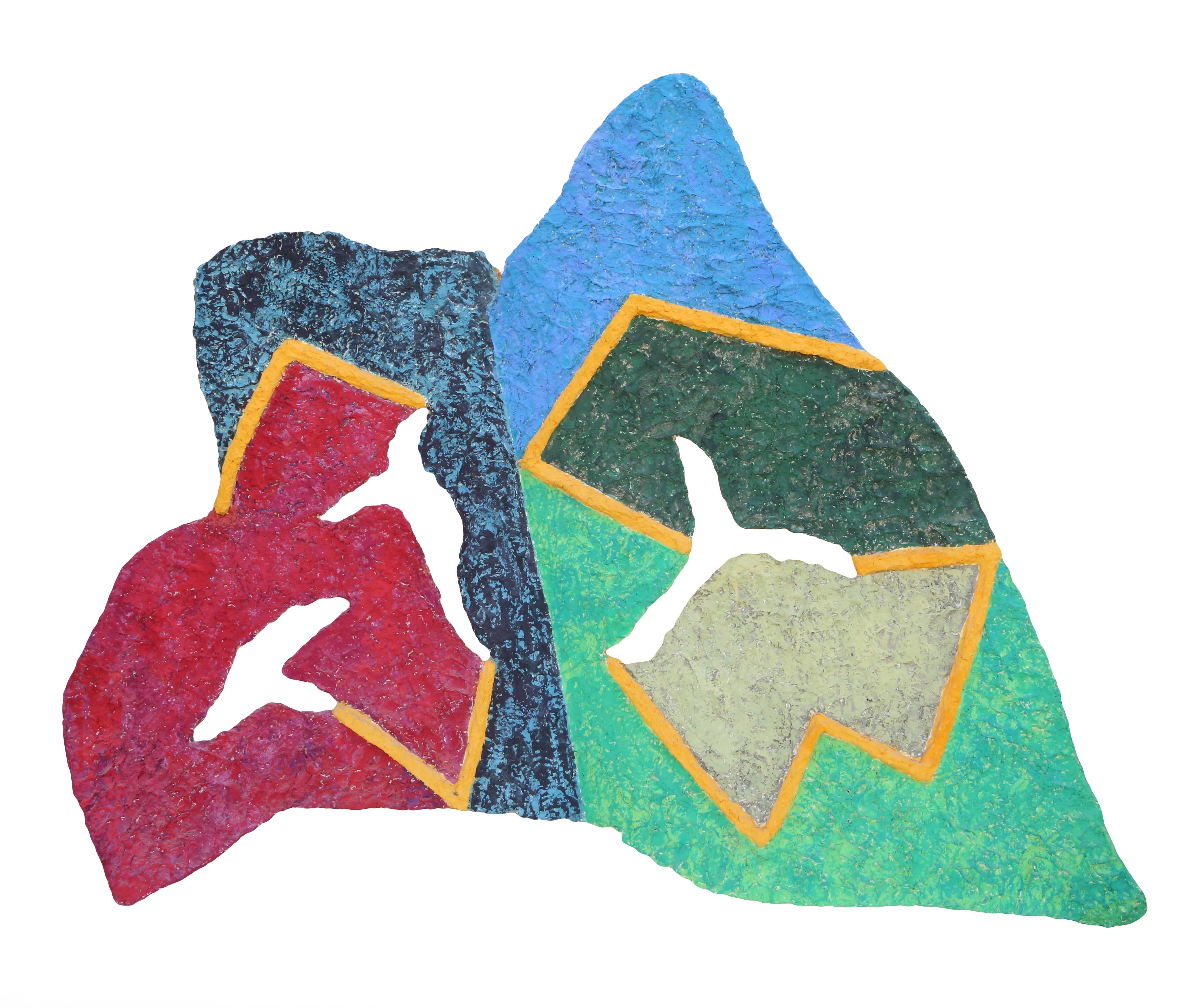 Barbara Schwartz Forial, Colorful Wall Sculpture at 1stDibs