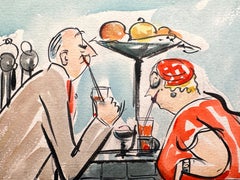 The Soda Fountain (New Yorker Magazine cover proposal)