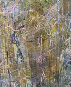 NEEDLEPOINT NEUROLOGY, patterned, pastel, earthtones, texture