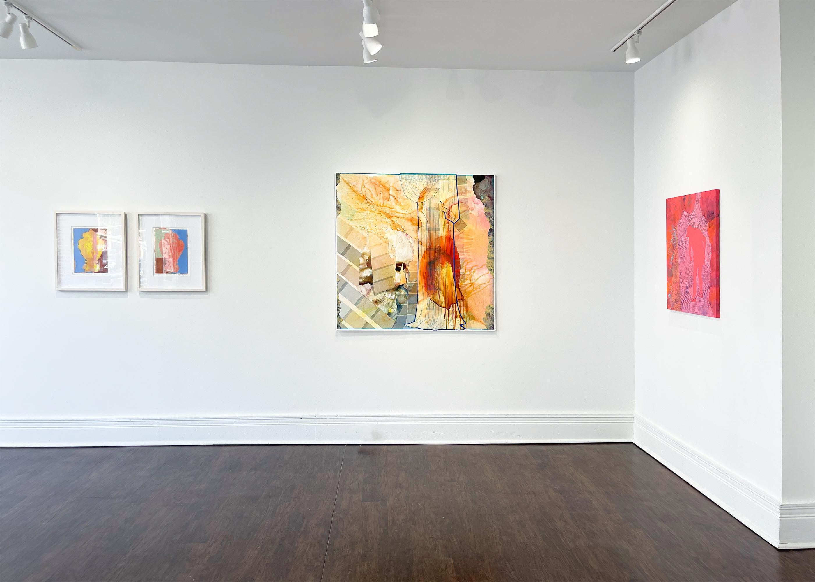S-FIRST, rosso, figurativo, fantasia, astratto in vendita 3