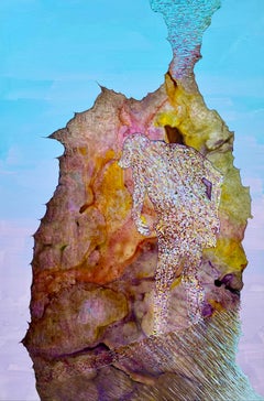 S-SEGUNDO, azul, morado, abstracto, figurativo, colores vivos