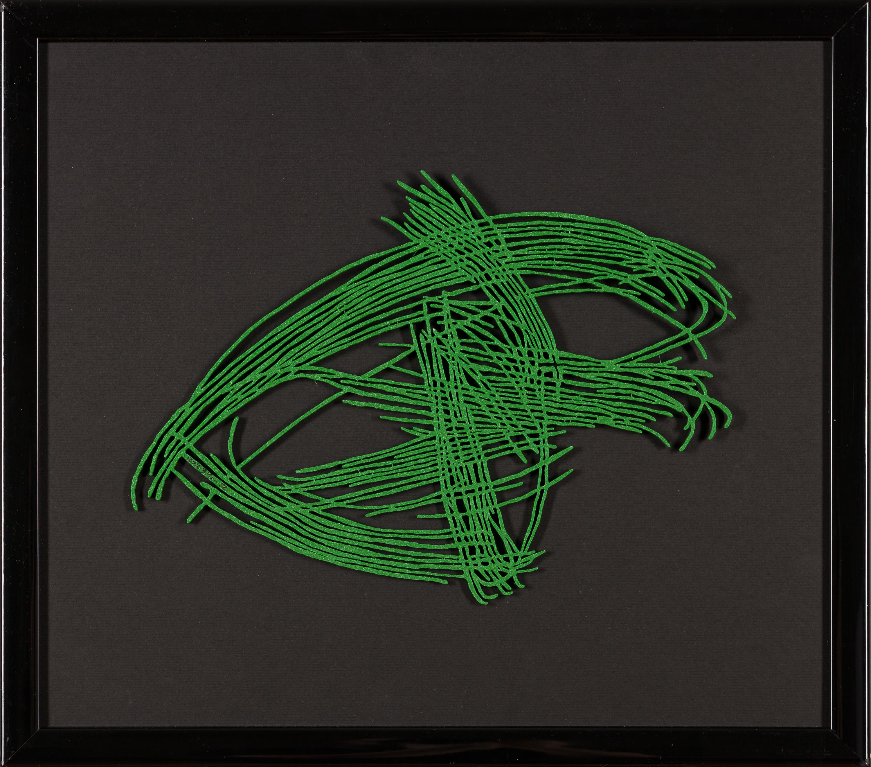 Segeln, grün (Zeitgenössisch), Art, von Barbara Szüts