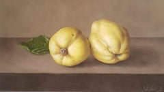 Contemporary Realist Still-Life 'Quinces' by Barbara Vanhove