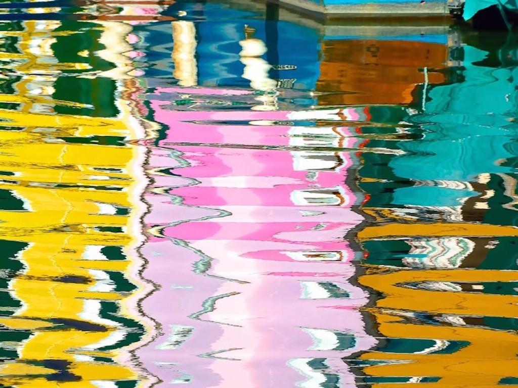 Abstract Print de Barbara Vaughn - Vicinato 2, 2012