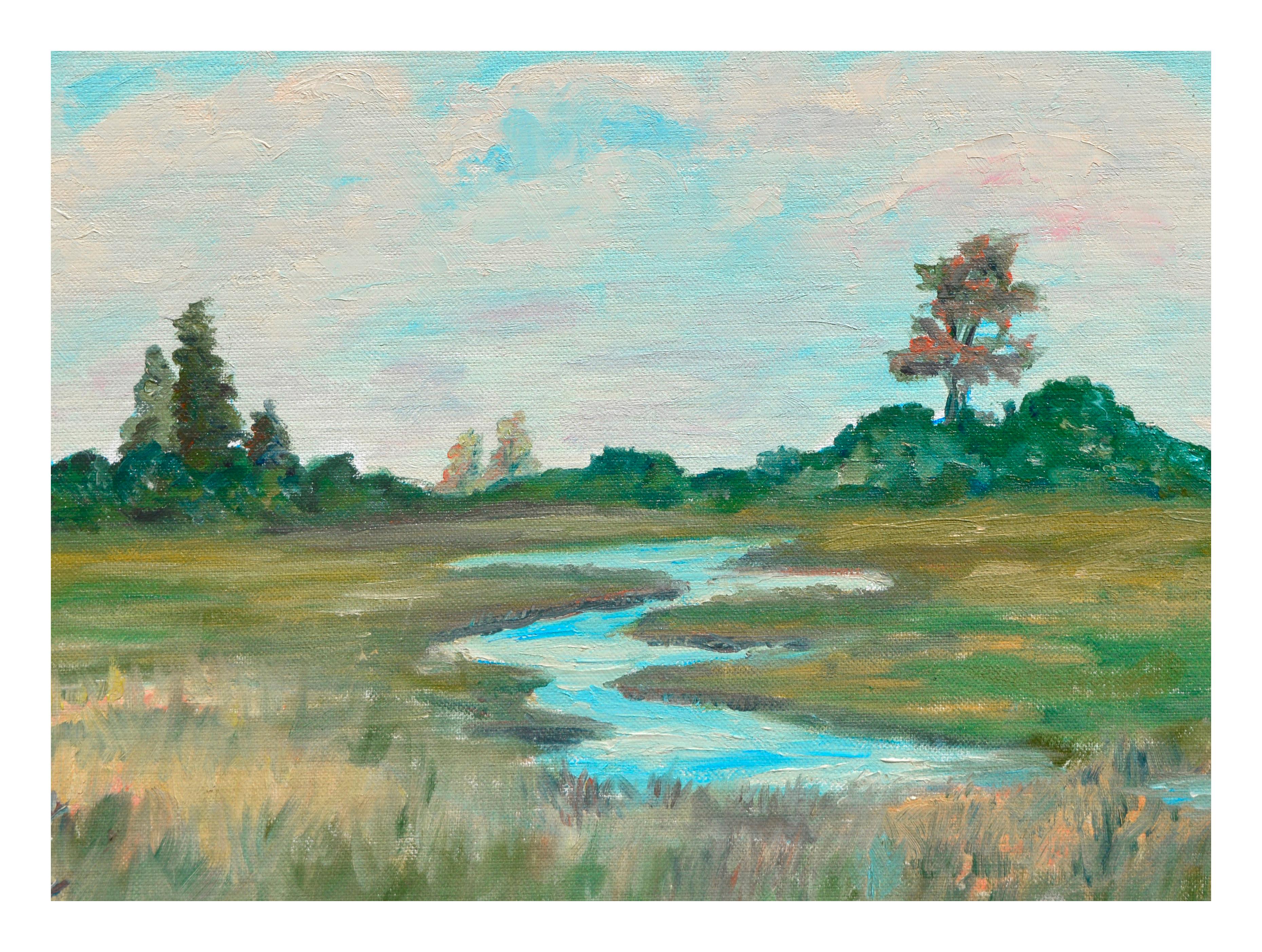 Quiet Stream - Painting by Barbara Wilson
