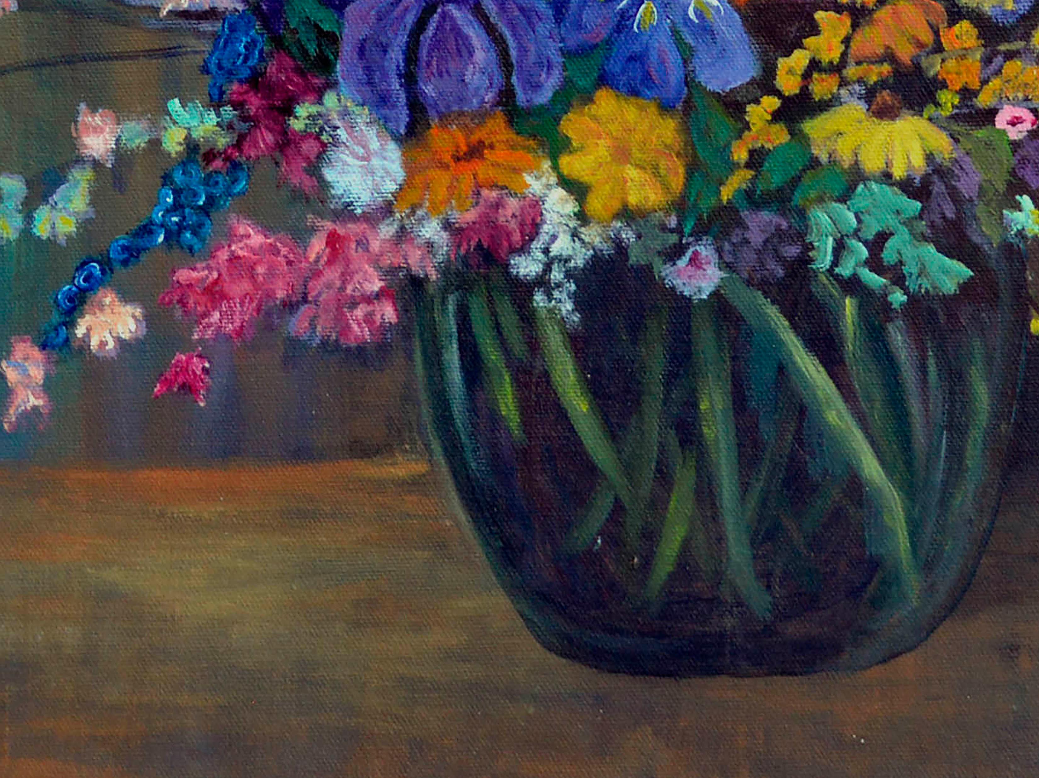 Spring Bouquet - Horizontal Floral Still Life  1