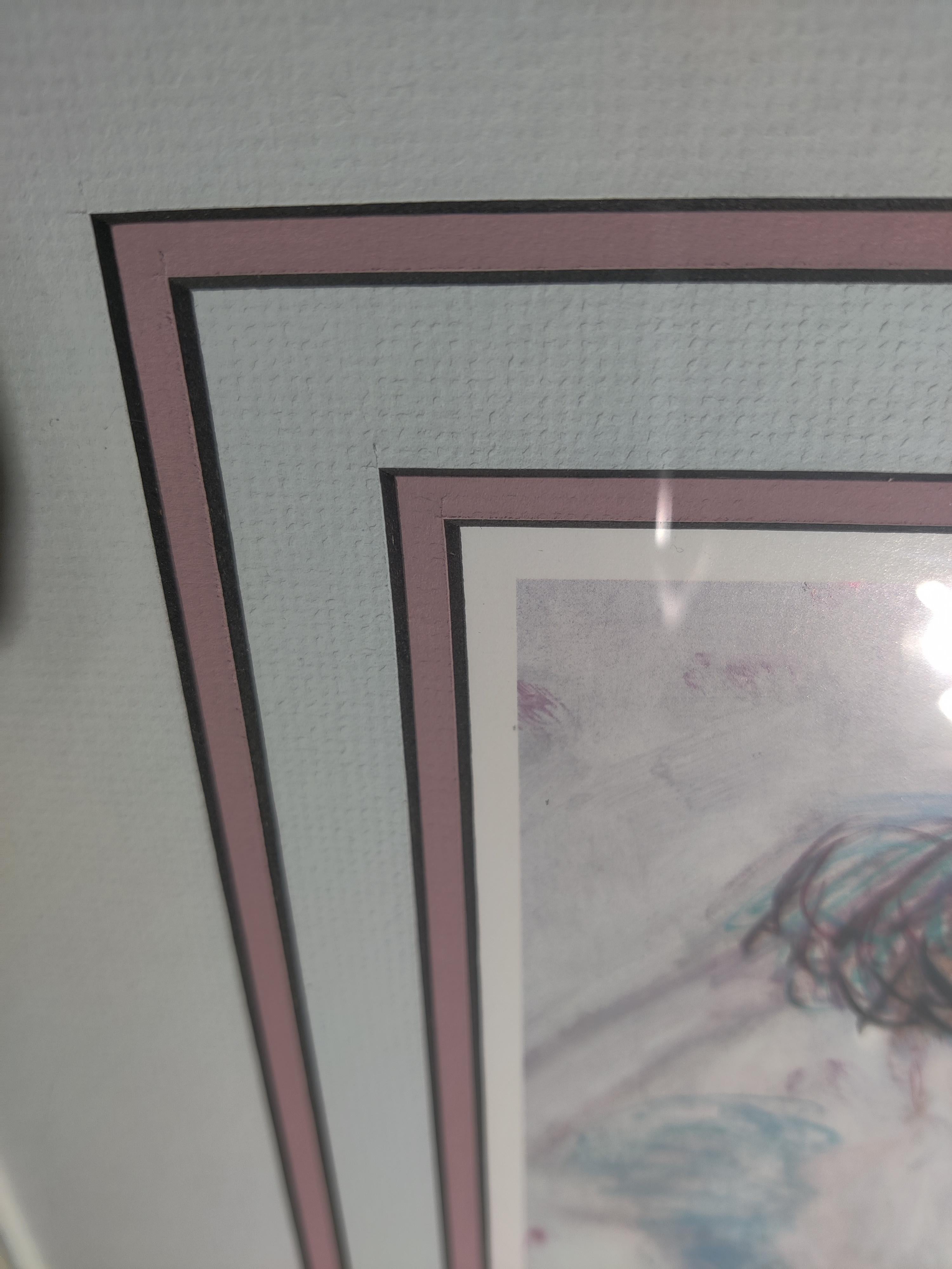 Barbara Wood Signierte und nummerierte Final Touch 1990er Lithographie Limitierte Auflage im Angebot 2