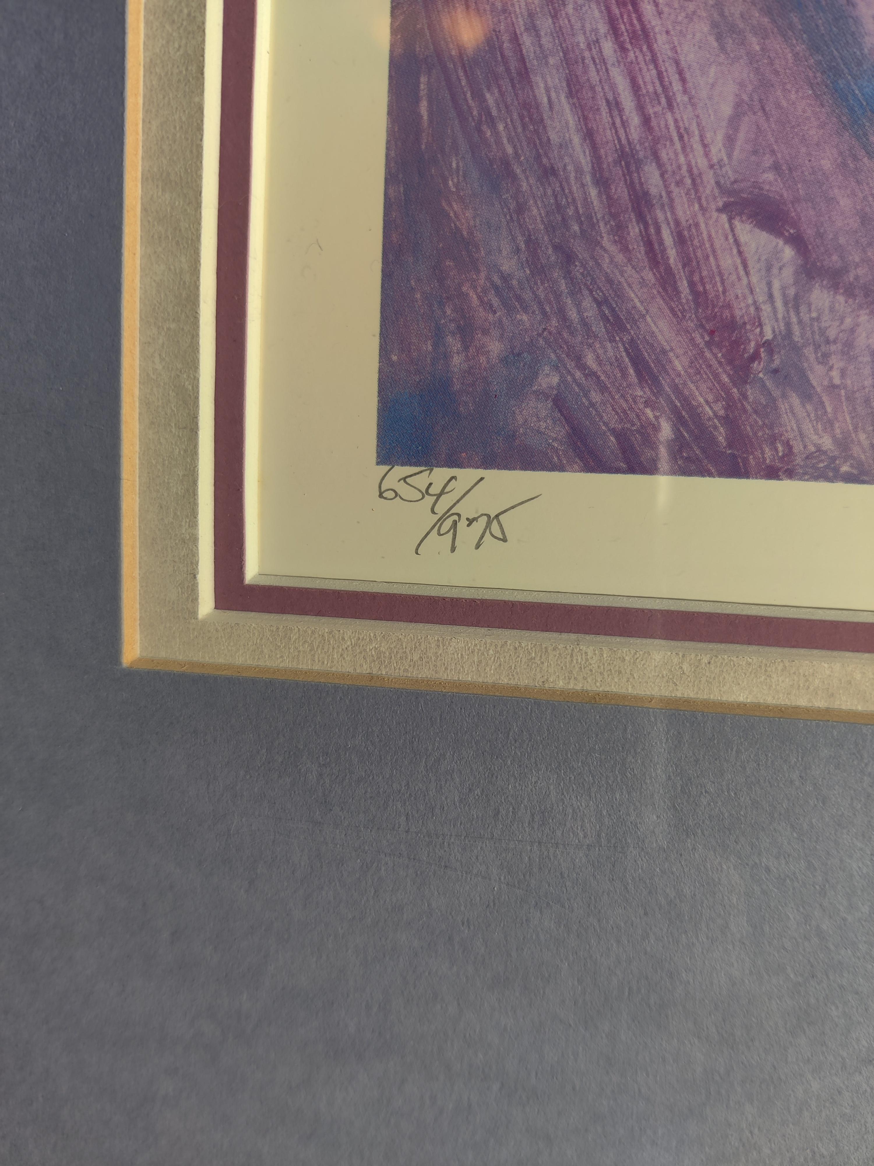 Barbara Wood Serigrafía firmada y numerada titulada Flores silvestres en venta 4