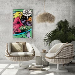 Barbarella 1967 Psychophot French Advertising Poster, Jean-Claude Forest