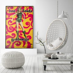 BARBARELLA 1968 Argentinian 1 Sheet Film Poster