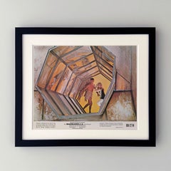 Barbarella 1968 Lobby Card - Framed