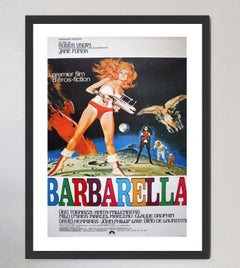 Barbarella (French) Original Poster by Robert McGinnis, 1968