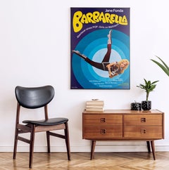 Barbarella R1973 German 1 Sheet Film Poster