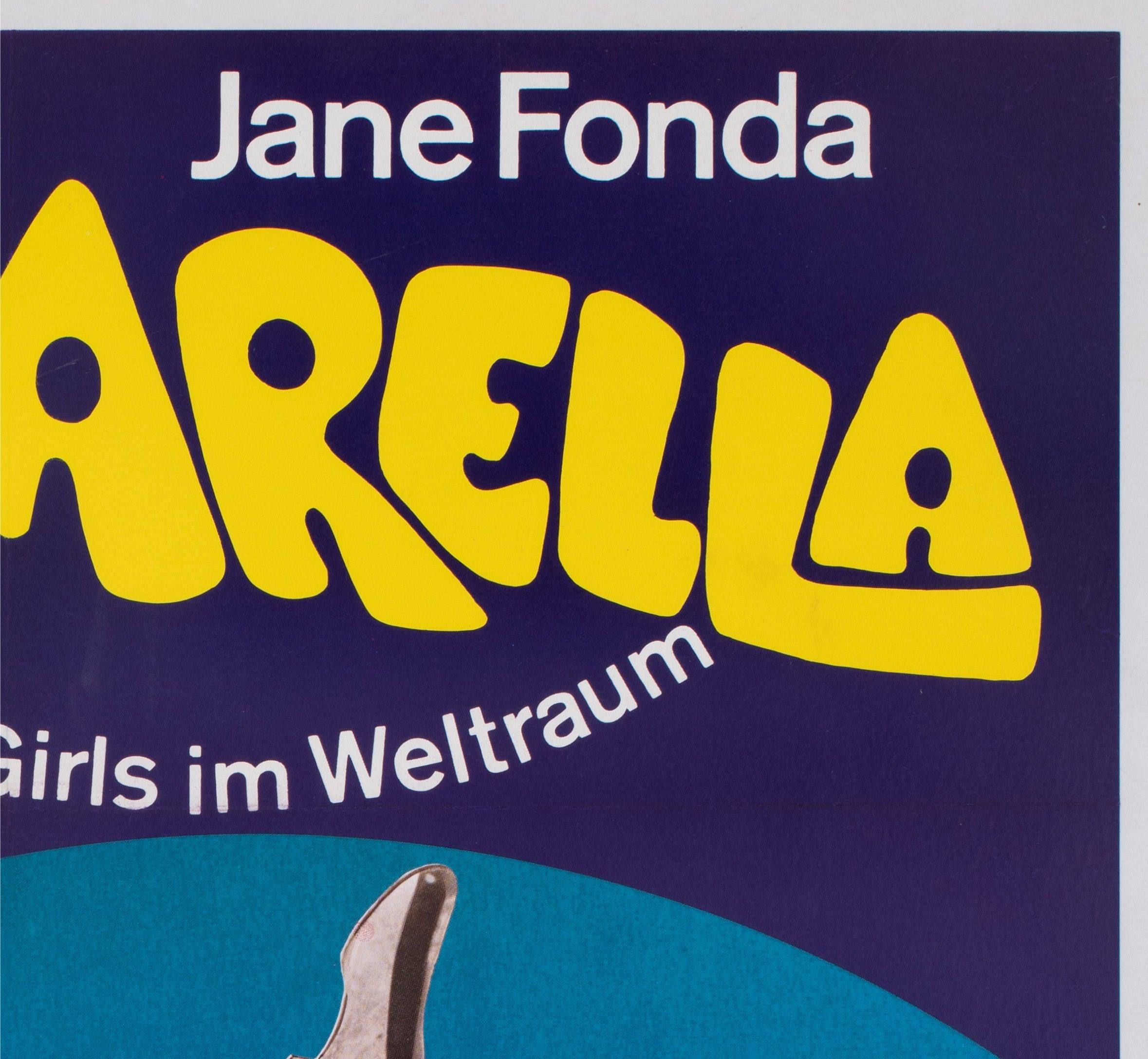 20th Century Barbarella R1973 German 1 Sheet Film Poster For Sale