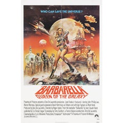 Barbarella R1977 U.S. One Sheet Film Poster