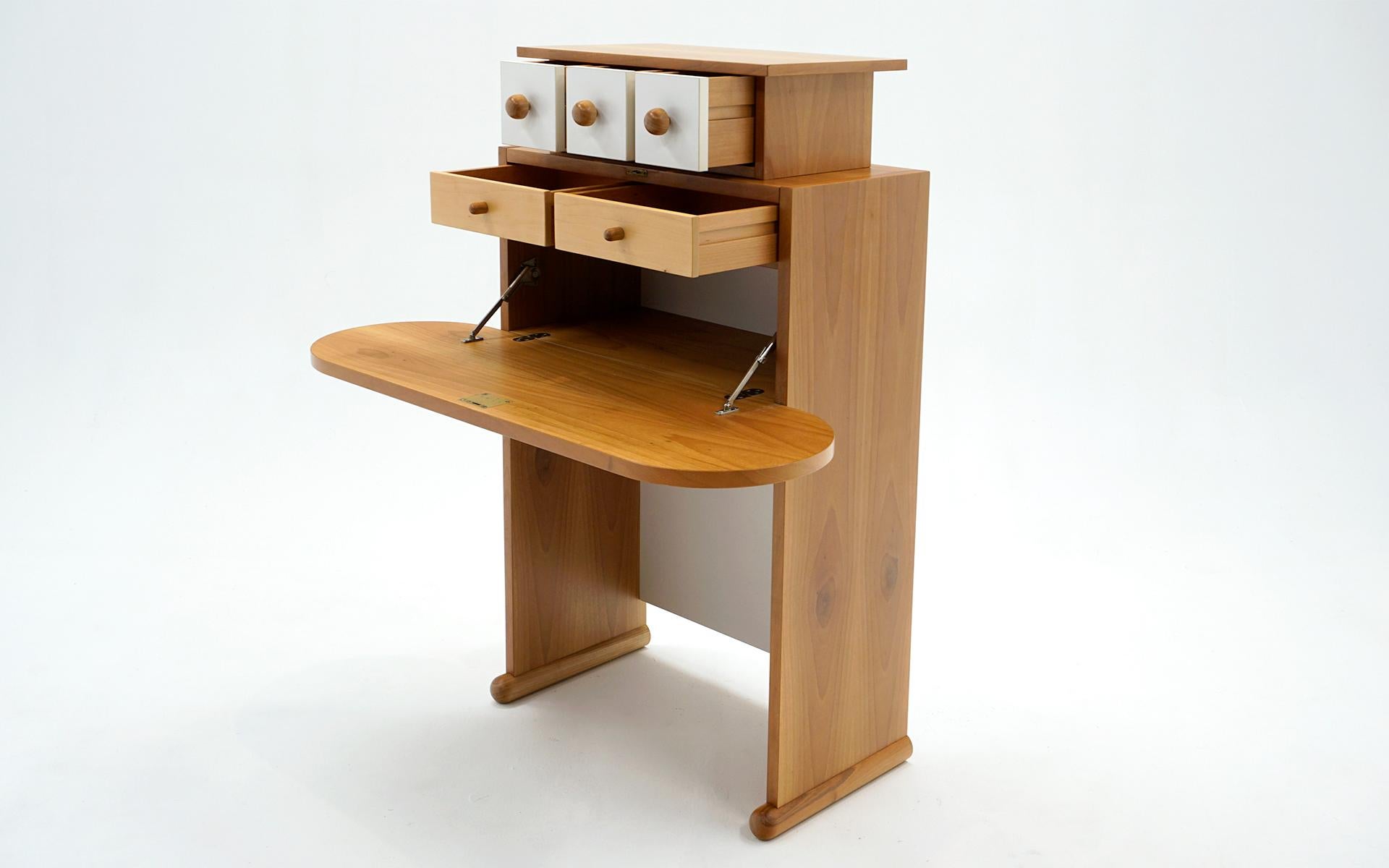 Italian Barbarella Writing Desk / Secretary by Ettore Sottsass for Poltronova, 1966/1985 For Sale