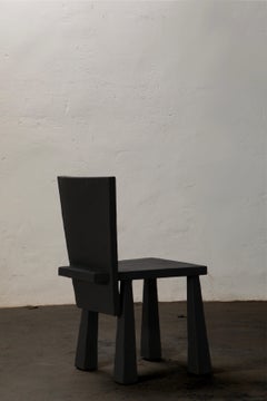 Barbarism Mountain Grain Carbide Puzzle Chair by Mirk Woo